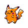 #025 Pikachu Vorne Shiny
