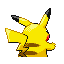#025 Pikachu Hinten
